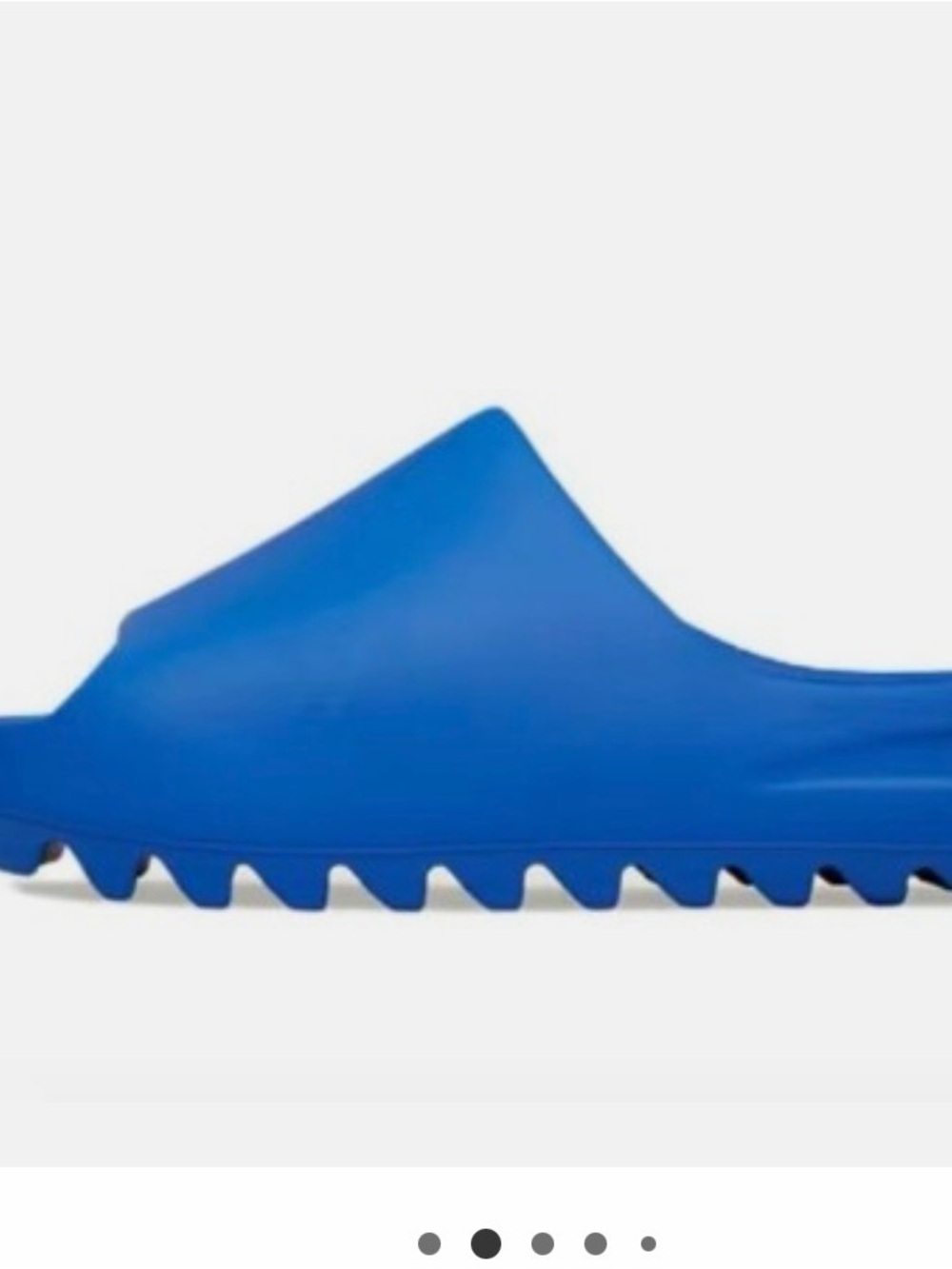 Yeezy Slide in Vibrant Blue
